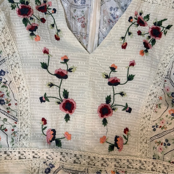 ASOS Edition Curve Floral Embroidered Dress - Picture 6 of 12